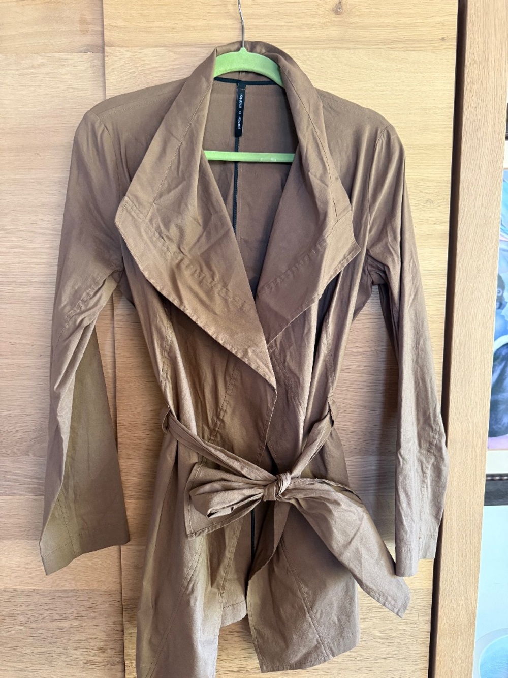 PETER O'MAHLER Cognac Cotton Jacket